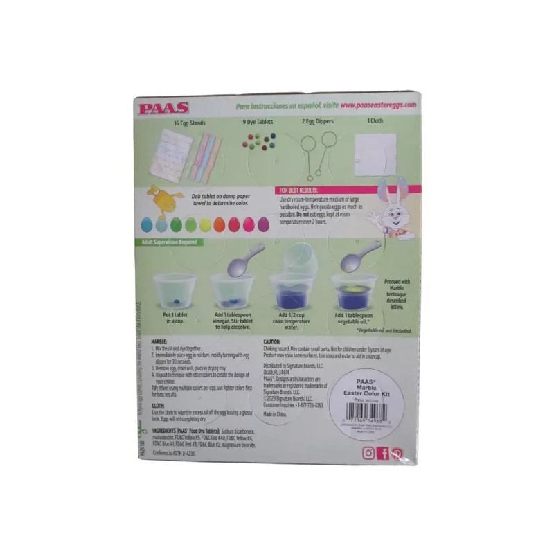 Paas Easter Egg Decorating Kit Food Safe Coloring Eggs Dye