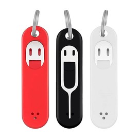 SIM Pin Set of 3 SIM Card Release Pin Replacement Parts Lost SIM Card Slot Removal Pin Keychain with Pin Suitable for Most Card Slots