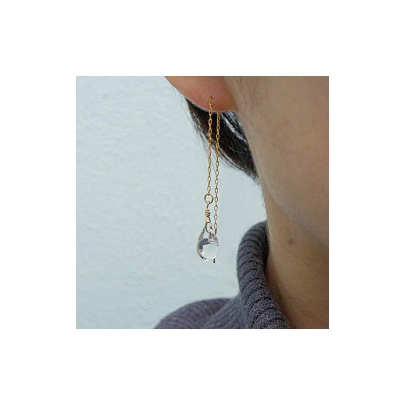 HARIO Lampwork Factory Earrings Tears