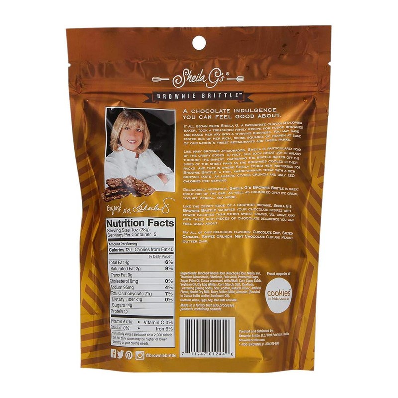 Sheila G's, Brownie Brittle Toffee Crunch, 5 oz