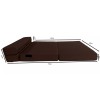 Danfuton Twin Lounger Folding Foam Mattress, Portable Sofa Bed Sit
