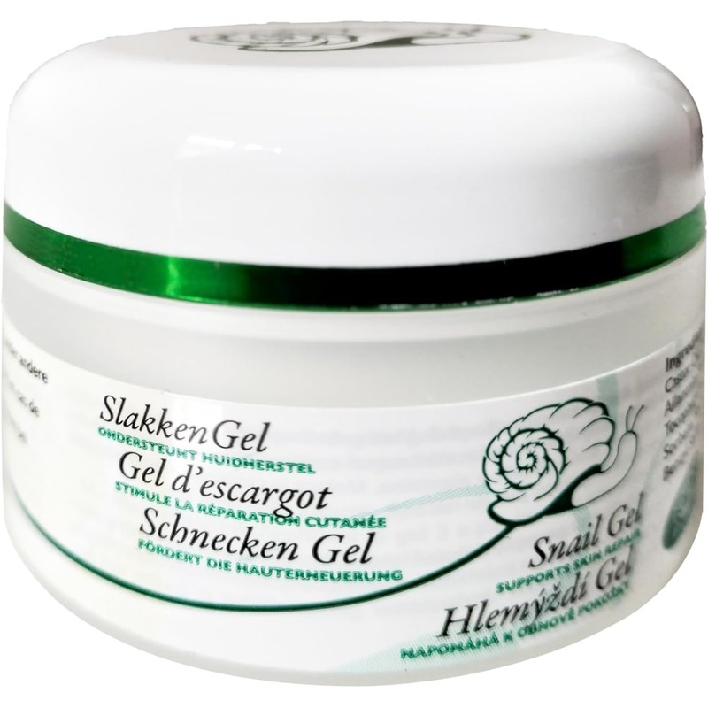 Snail Gel for Face and Body, Snail Mucus Against Acne