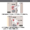 Guard Lock, Interior Lock for Internal Opening Doors, Standard, Made
