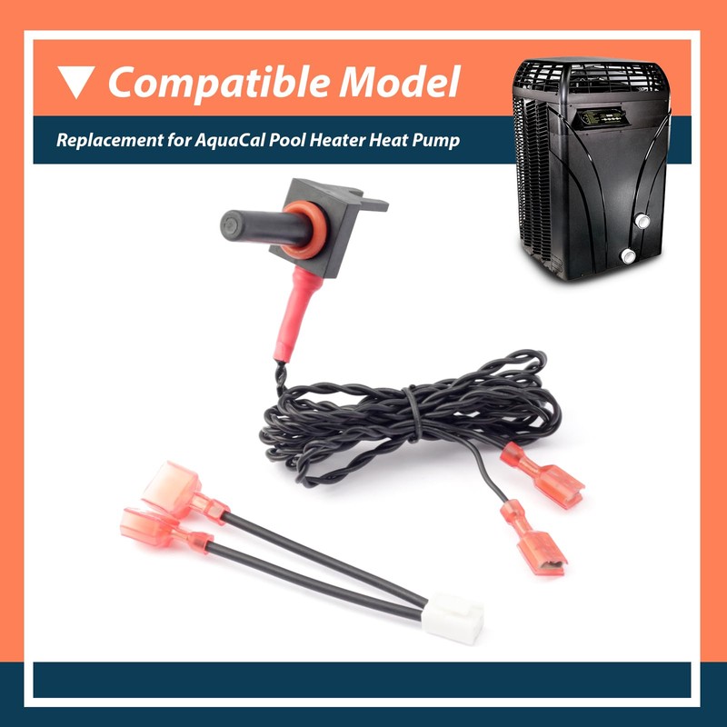 Lisnhlin ECS0275 Water Temperature Sensor Compatible with AquaCal Pool Heater