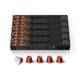 Nespresso Capsules Original Line, Cape Town Envivo Lungo, Dark Roast Espresso Coffee Pods, 50 Count Coffee Pods