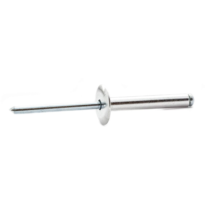 4.8mm x 16mm (14mm) Large Flange Blind Pop Rivet Dome