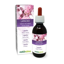 Lapacho or PAU d'arco (Tabebuia avellanedae or Tecoma curialis) bark Alcohol-Free Mother Tincture Naturalma | Liquid Extract Drops 100 ml | Food Supplement | Vegan