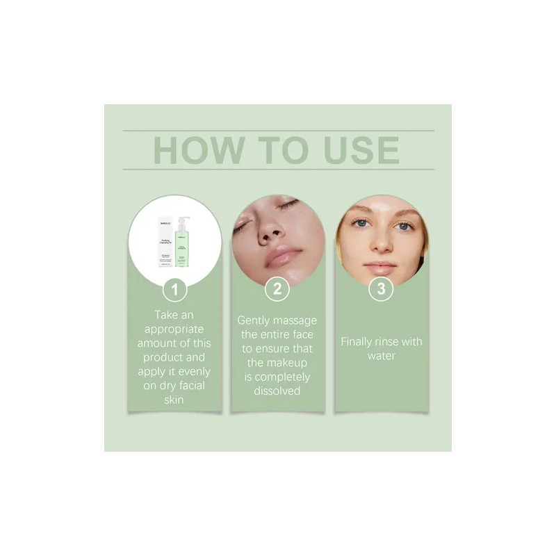 Aceite De Eliminación De Maquillaje,hidratación Natural