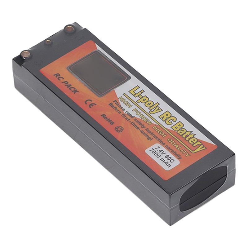 Li Poly RC Battery 2S 60C 7000mAh 7.4V Li Poly