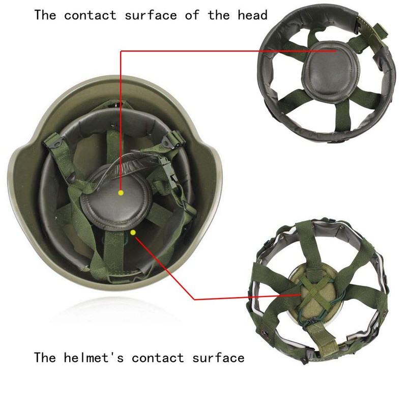 Retention SystemTactical Steel Helmet Chin Strap Lining Suspension System for