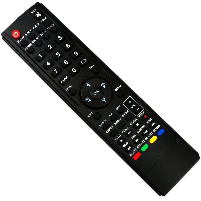 Compatible for TEAC 0118020315 TV Remote Control LCDV2656HDR LCDV3256HDR LCDV2681FHD