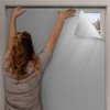 Valquid Blackout Blind, 200×145cm Temporary Blackout Blinds Stick on Window,