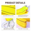 Bawkars Car Tow Straps Heavy Duty with 2 Hooks, 5