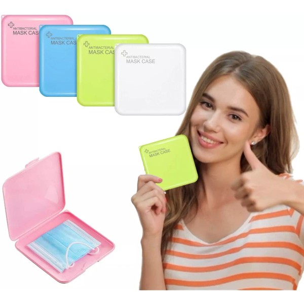 Unbranded Face Cov er Storage Box, Household Moisture-proof Box Go