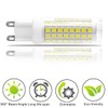 G9 LED Light Bulbs Bi Pin Base,6000K Daylight White G9