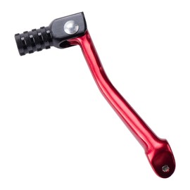 OTOHANS AUTOMOTIVE CNC Aluminum 2" Folding Gear Shifter Shift Lever Compatible with Honda XR50 CRF50 XR CRF 50cc 70cc 90cc 110cc 125cc Dirt Pit Bike (Black Red)