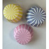 Anniversary House Pack of 75 Stripe Cupcake Cases for Spring