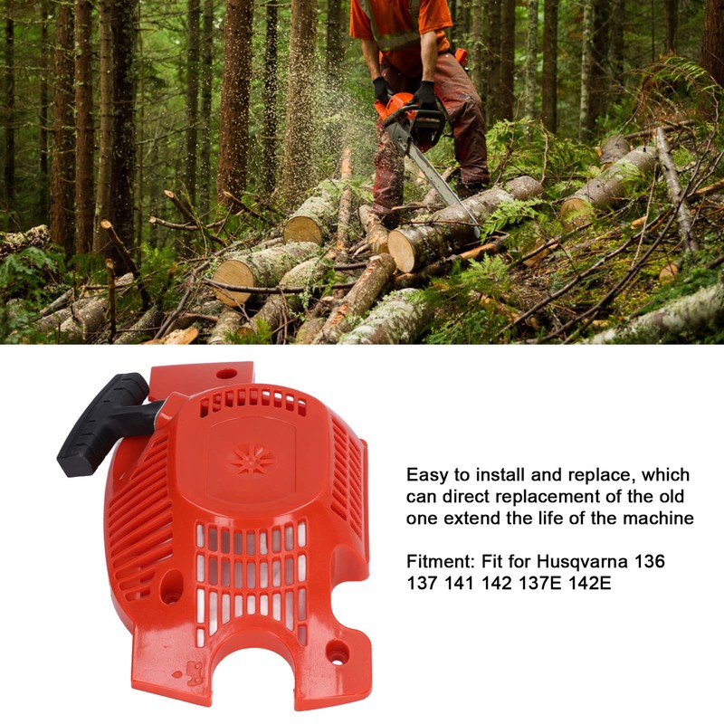 Yuecoom Chainsaw Starter, Chainsaw Pull Starter Assembly, Recoil Pull Starter