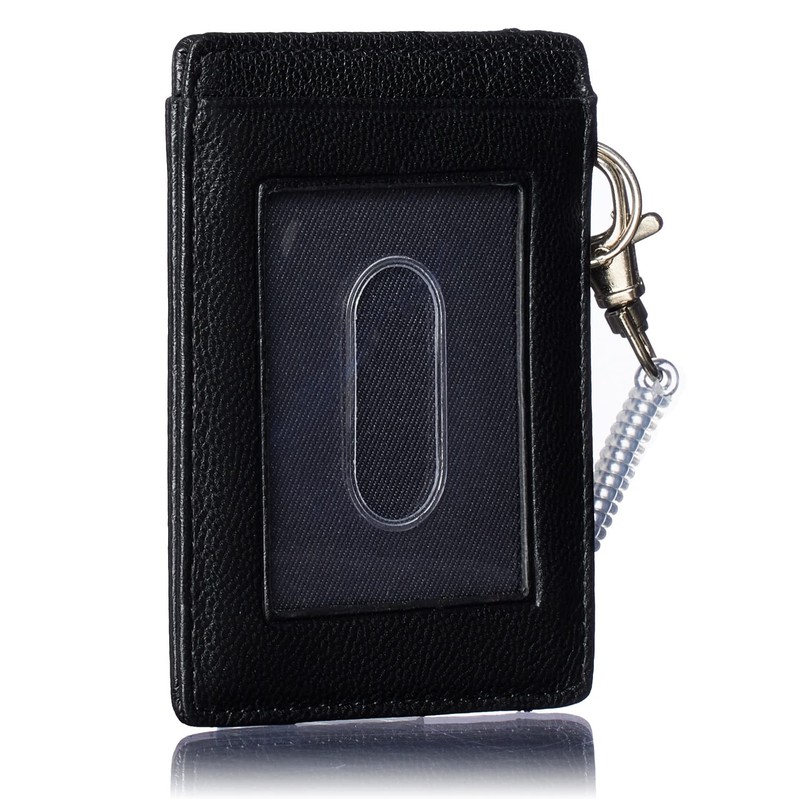 Pregiudizio Men's Lightweight Thin Italian Lamb Leather Single Pass Case