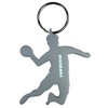 Munkees keyring handballer I handball pendant integrated bottle opener, silver