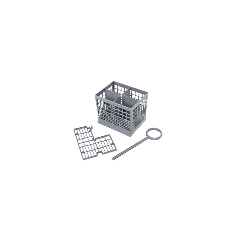 Bosch 4-Compartment Cutlery Basket for Bosch Dishwasher, Dark Grey