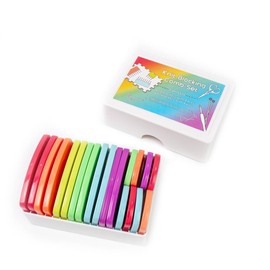 20pcs/Set Colorful Knit Blocking Pins Kit, Knitting Blocks Combs for Blocking Knitting, Crochet, Lace Or Needlework Projects, Use with Blocking Mats for Knitting Pads (Colorful)