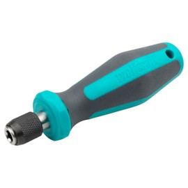 wolfcraft Hand Screwdriver With Bit Socket I 1240000 I For ergonomic use