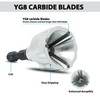 GMTOOLS Deburring External Chamfer Tool with YG8 Carbide Blade, Deburring