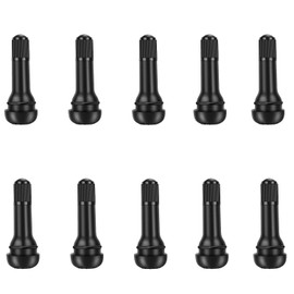 TR414 Valve Stem, 10 pcs Car Motorcycle Universal Replacement Tire Snap in Valve Stem Tire Tyre Valve Stem