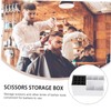 BIUDECO Hairdressing Scissors Case Hair Salon Organizer Styling Tools Storage