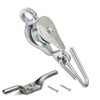 Banner® Washing Line Pulley with Cleat Hook and Screws Steel