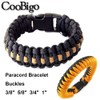 32 Pack Contoured Paracord Buckles, 3/8 Inch, 5/8 Inch, 3/4