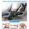 Portable Airplane Foot Hammock(Memory Foam)-Ultimate Comfort Bundle w/Sleep Mask &
