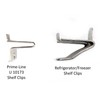 Prime-Line U 10173 Nickel Plated Metal Strip Lock Style Shelf