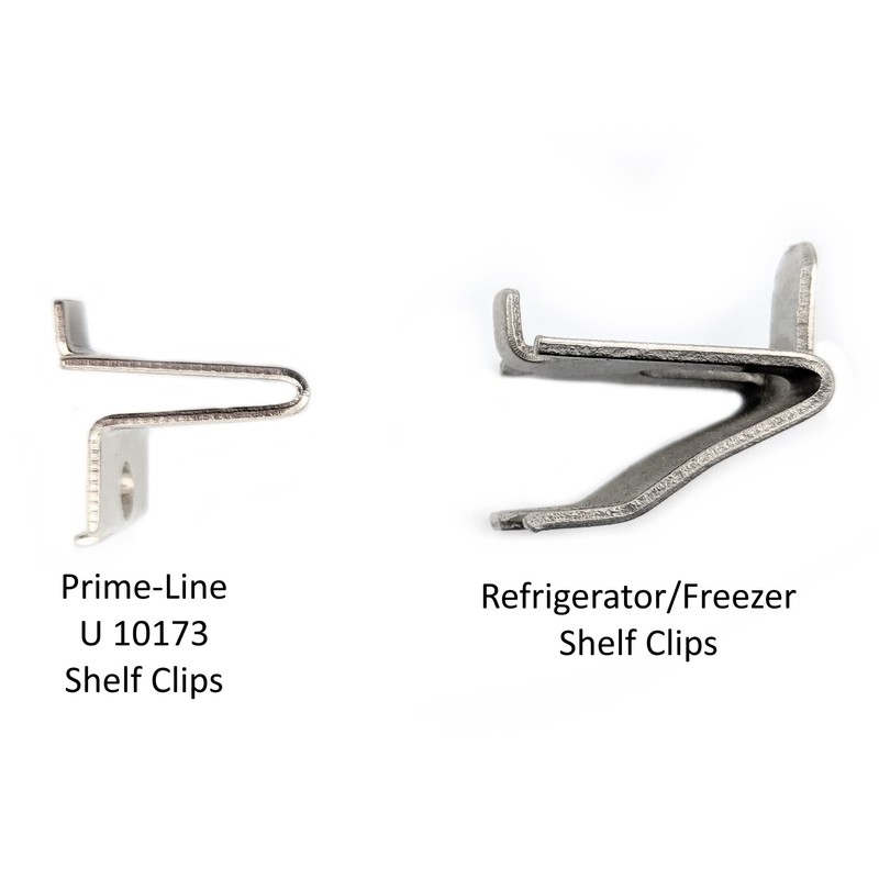 Prime-Line U 10173 Nickel Plated Metal Strip Lock Style Shelf