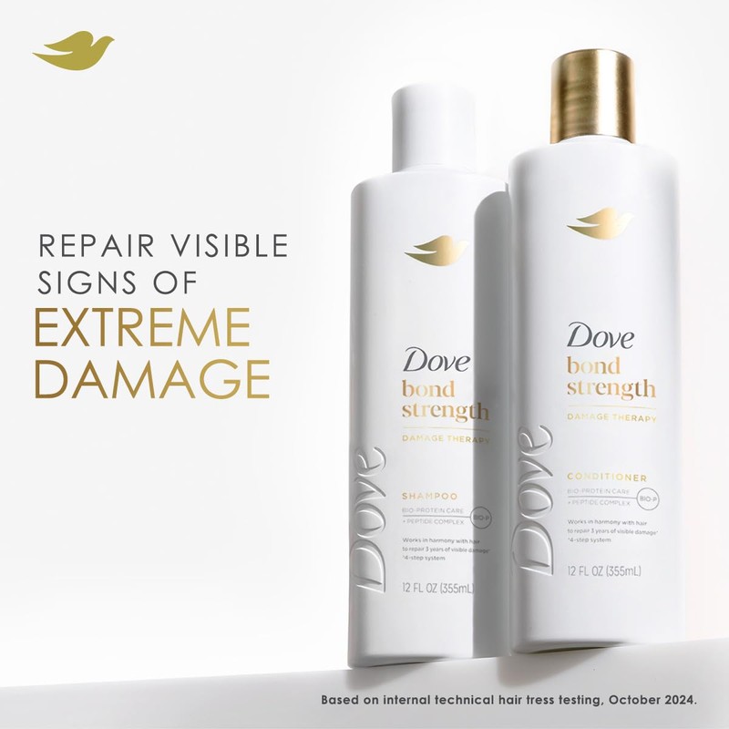 Dove Bond Strength Shampoo & Conditioner Set – Daily Strengthening Treatment