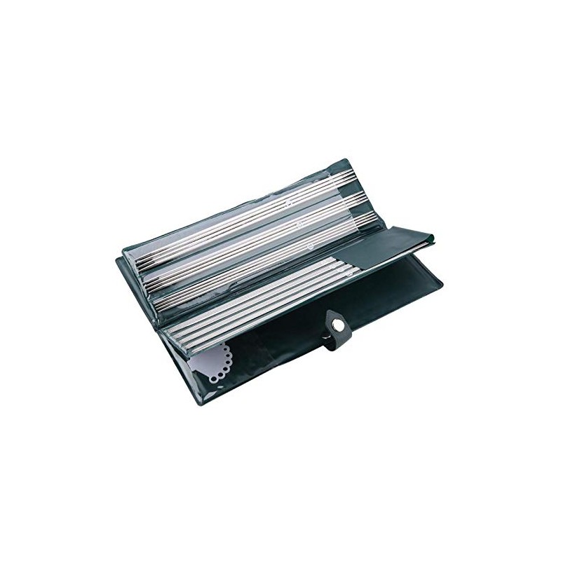 Garosa 44pcs Agujas de Tejer de Doble Punta Suéter Agujas