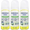 Krystal Stone Desodorante Lemongrass Roll on 90ml 3 Pack