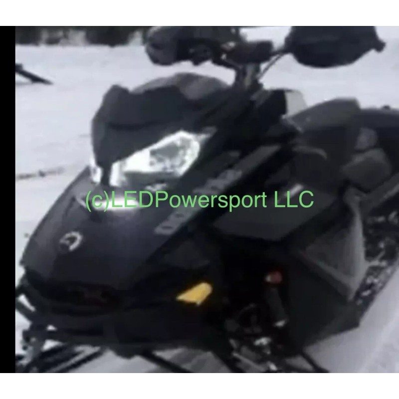 FT Fits ALL Lynx Boondocker Snowmobiles LED Headlight UPGRADE Kit