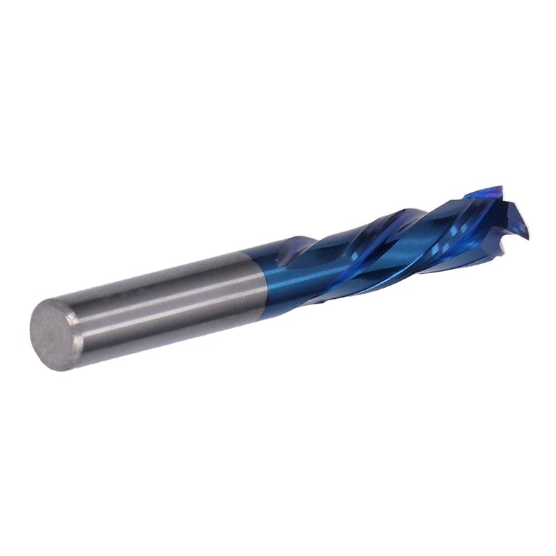 Milling Cutter CNC Spiral Router Bit 3 Flute Tungsten Steel