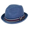 Peter Grimm Depp Fedora Hat Navy