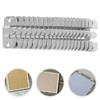jojofuny 20pcs Stainless Steel Flush Mount Bracket Photo Frame Hanging