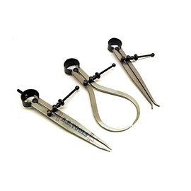 Spring Calliper Set 3pc Internal External Dividing/Dividers TE246