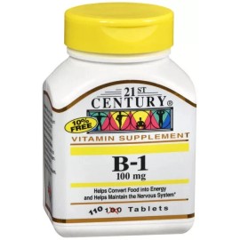 21st Century B- 1 100 mg Tablets 110 EA