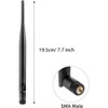 433MHZ 무지향성 안테나 5DBI SMA MALE 전송 15CM 무선 데이터