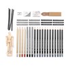 Royal & Langnickel Premier 40pc Artist Sketching Drawing Pencils Wooden