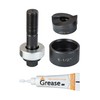 UTZIKO 1-1/2" Conduit Knockout Punch Unit with Manual Draw Stud