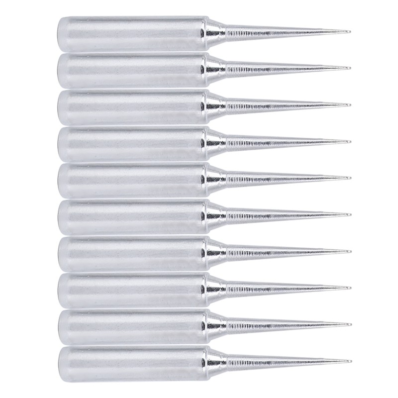10pcs Lead Free Solder Iron Tip Set Soldering Iron Tip
