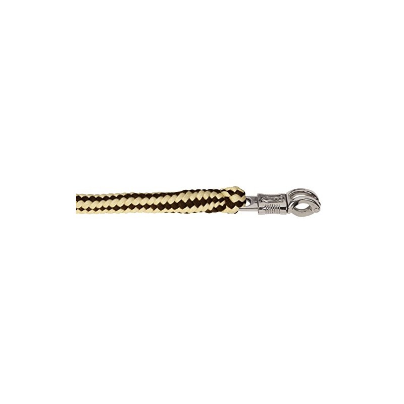 Kerbl Hippo Lead Rope With Panic-Hook - Brown/Beige