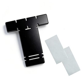 Yootron Touch-LASER Series Radar & Laser Detector Hanging Stay, Windshield Ceiling Mount, Curved Fit Design, Steel, Double Sided Tape Included